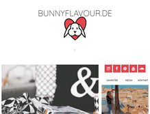 Tablet Screenshot of bunnyflavour.de